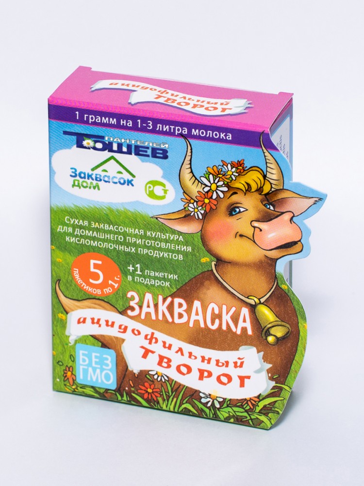 Toшев Творожок Ацидофильный
5 саше*1 гр. + 1 в подарок! Toшев Творожок Ацидофильный
5 саше*1 гр. + 1 в подарок!